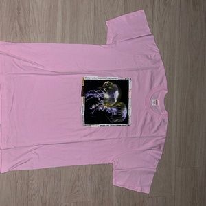 Supreme SS18 Jellyfish Tee Pink/ Short Sleeve Shirt Mens XL